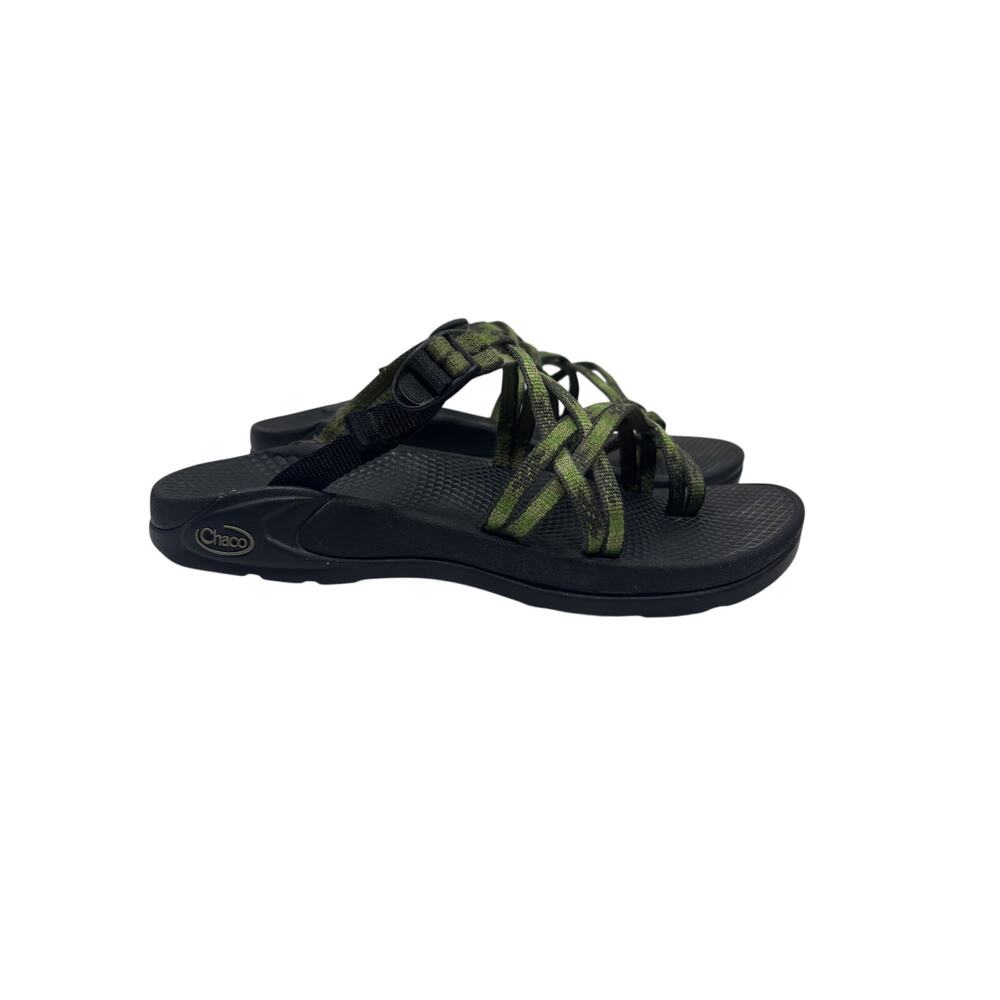 Chaco ZX/2 Classic Sandals Womens 7 Green Toe Loop Slip On